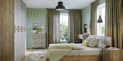 Модульная мебель для спальни Scandica Oslo