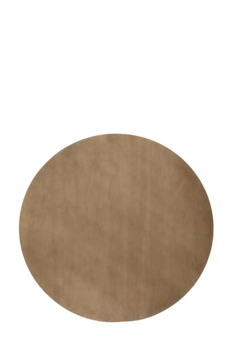 Стол круглый Орион classic 79х79х76 см Daiva дуб прямые опоры