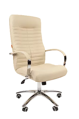 Кресло для руководителя усиленное (до 150 кг) CHAIRMAN 480 N ЭКО бежевый