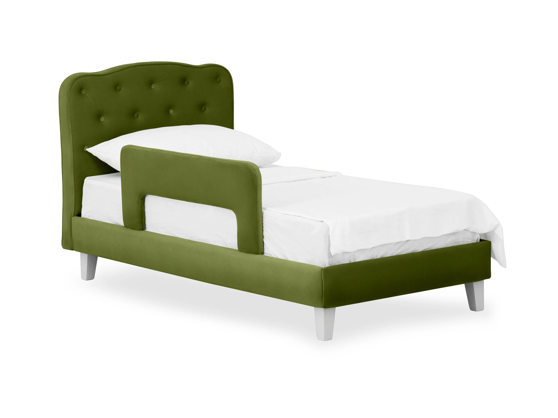 Мягкая кровать Candy зеленый 341092