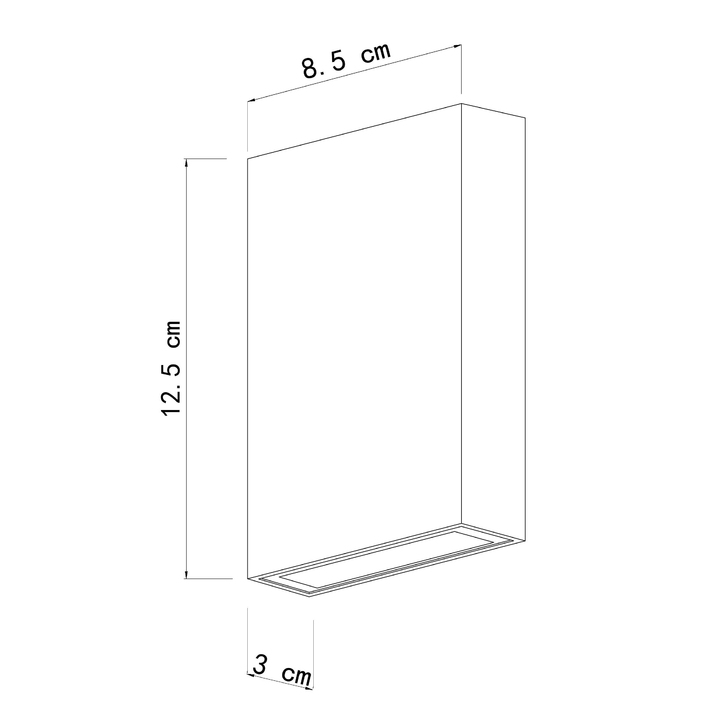 Уличный настенный светильник ARTE LAMP ALGOL A2750AL-2WH