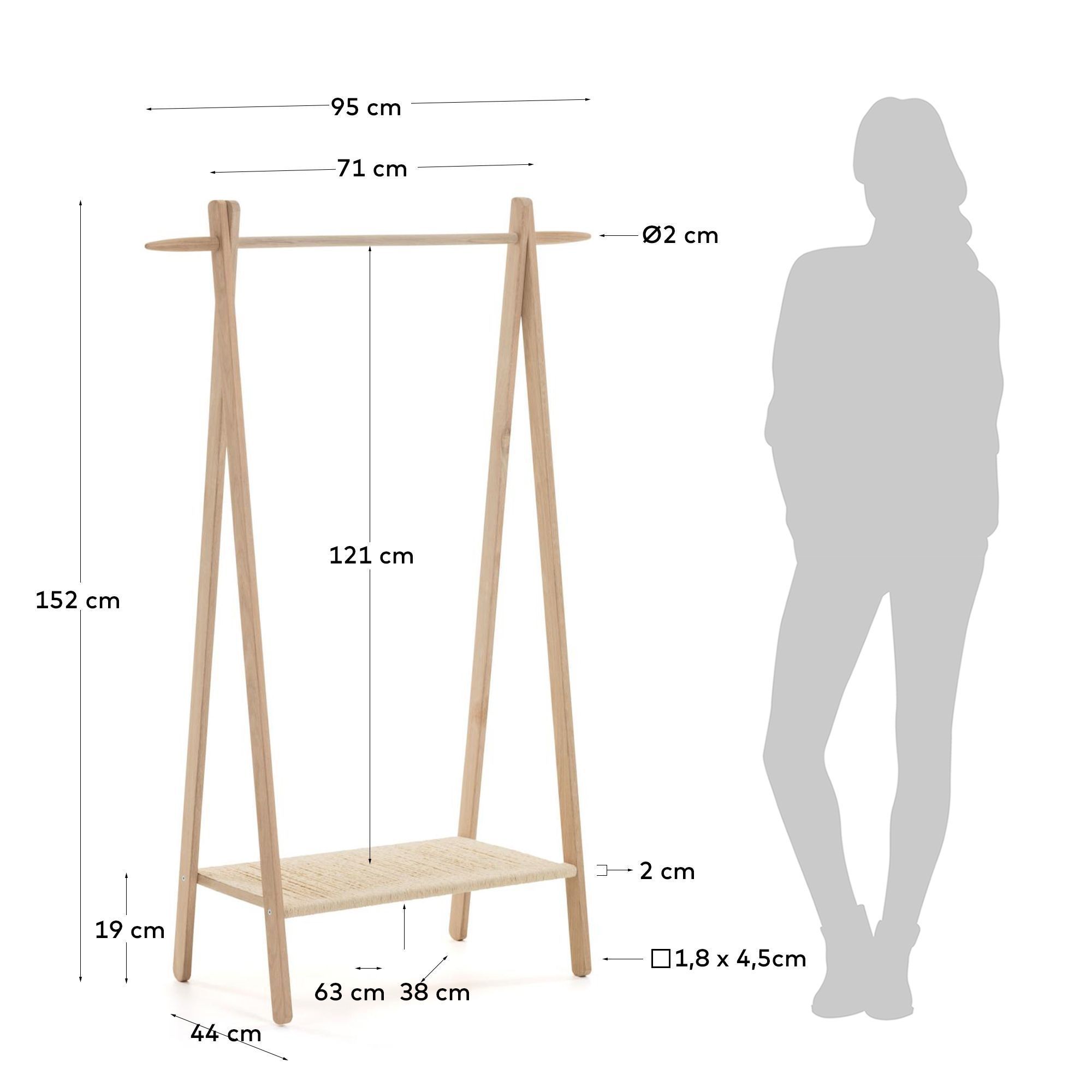 Вешалка напольная La Forma Natane