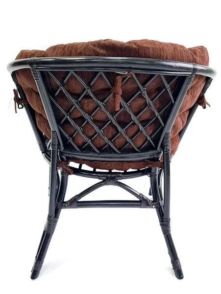 Комплект мебели из ротанга Багама дуэт венге (подушки шенилл полные коричневые)