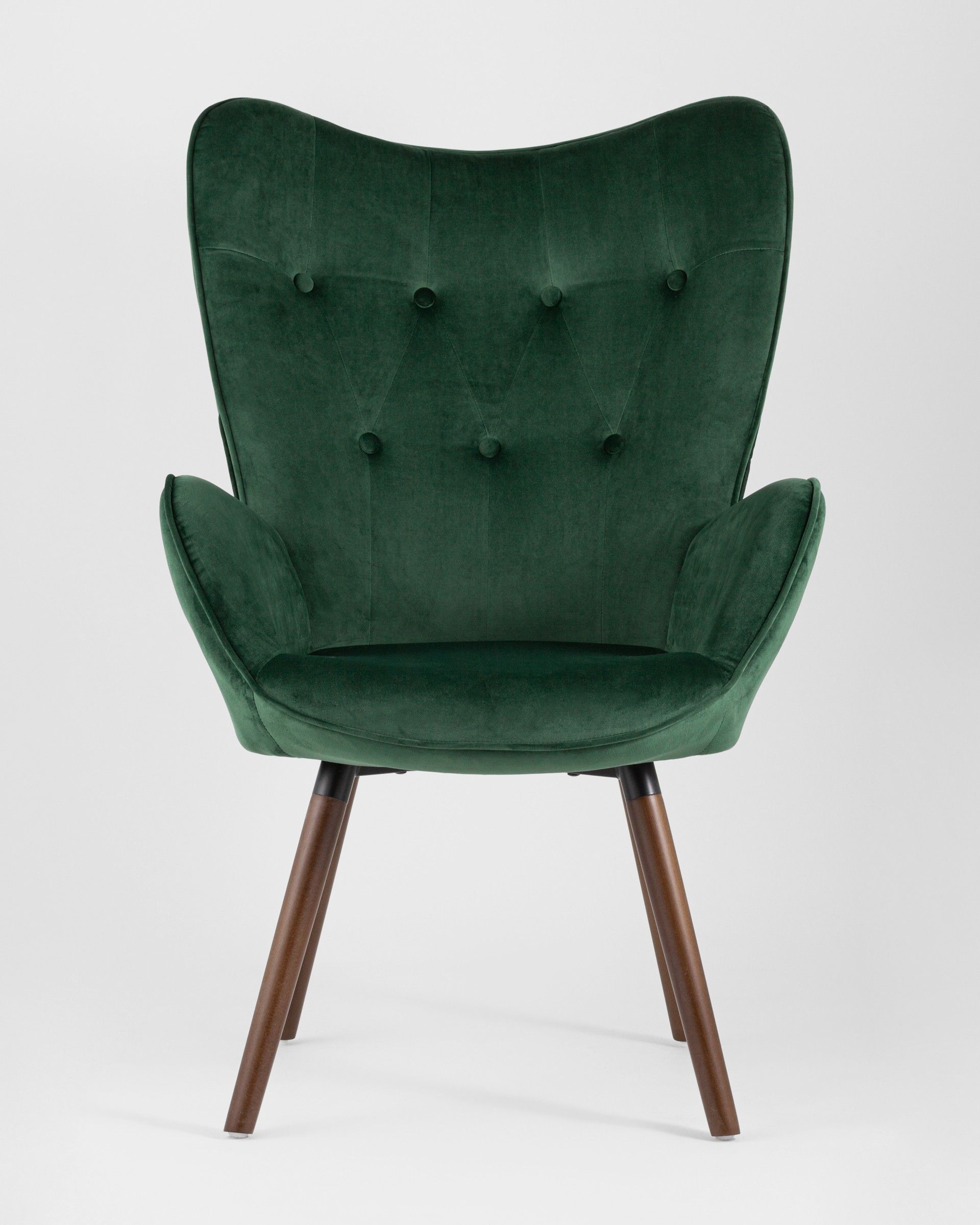 Кресло Гранд велюр зеленый