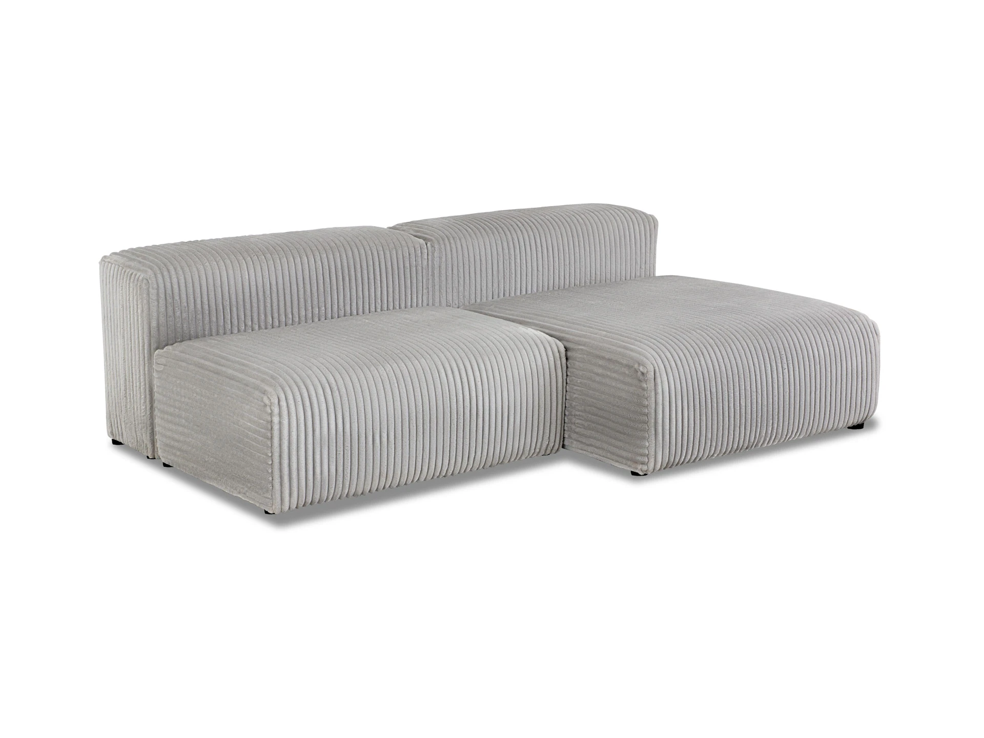 Модульный диван Sorrento мех серый 635094