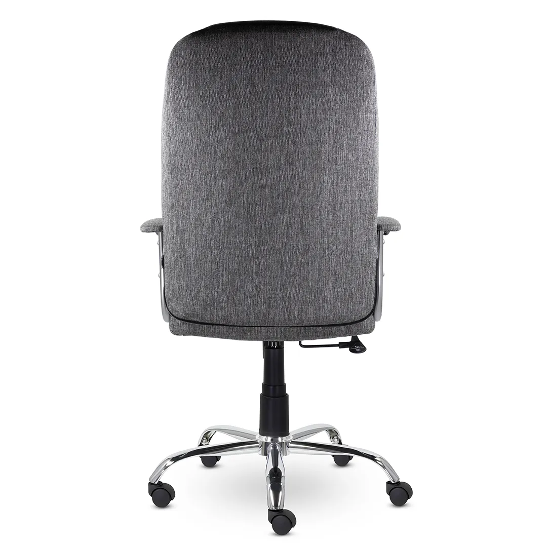 Кресло для руководителя Бостон СН-277 хром ткань М02