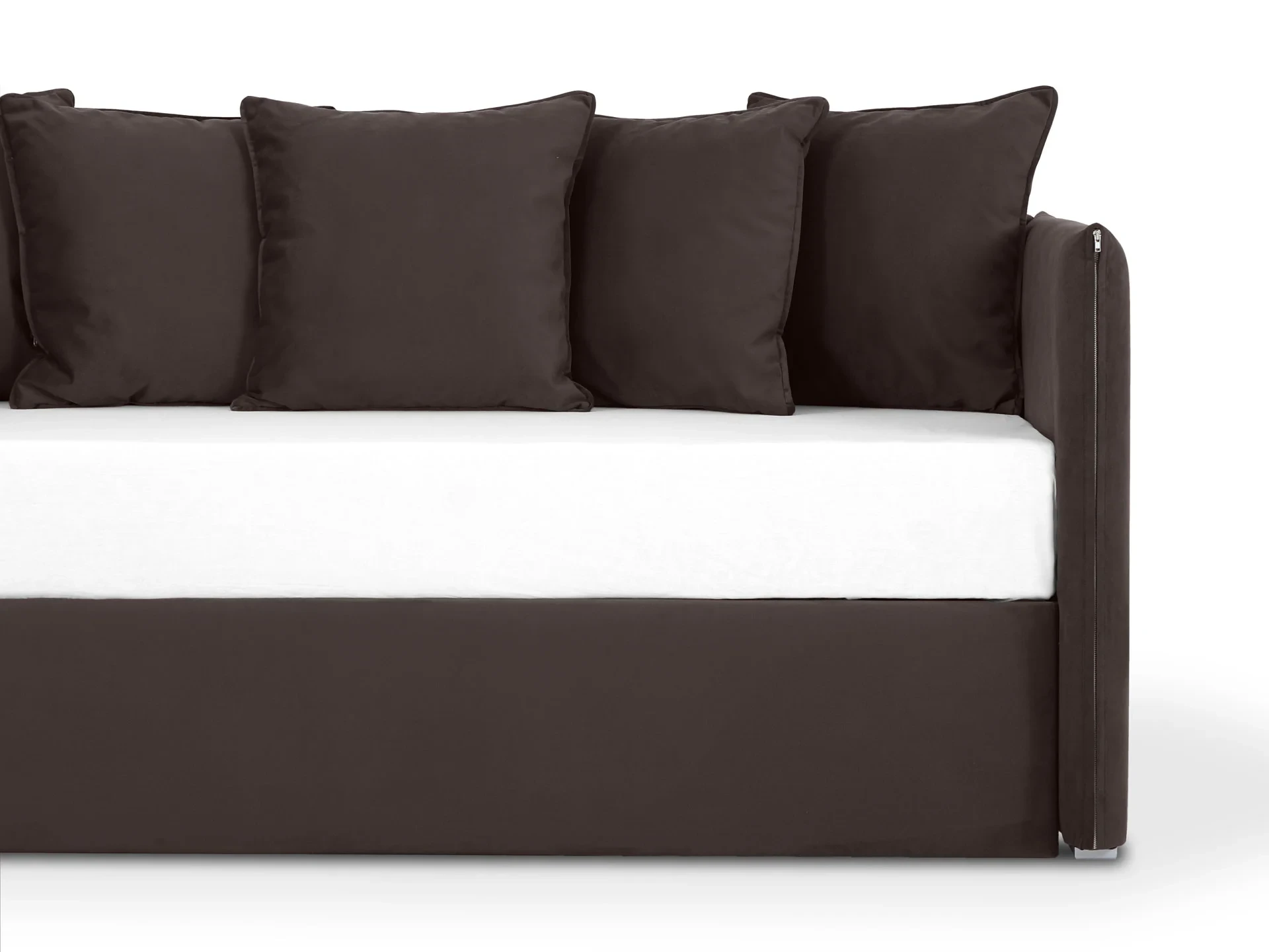 Кровать-кушетка Milano без матраса темно-коричневый 808369