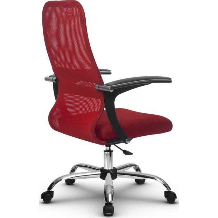 Кресло компьютерное SU-СU160-8P Ch Красный / красный