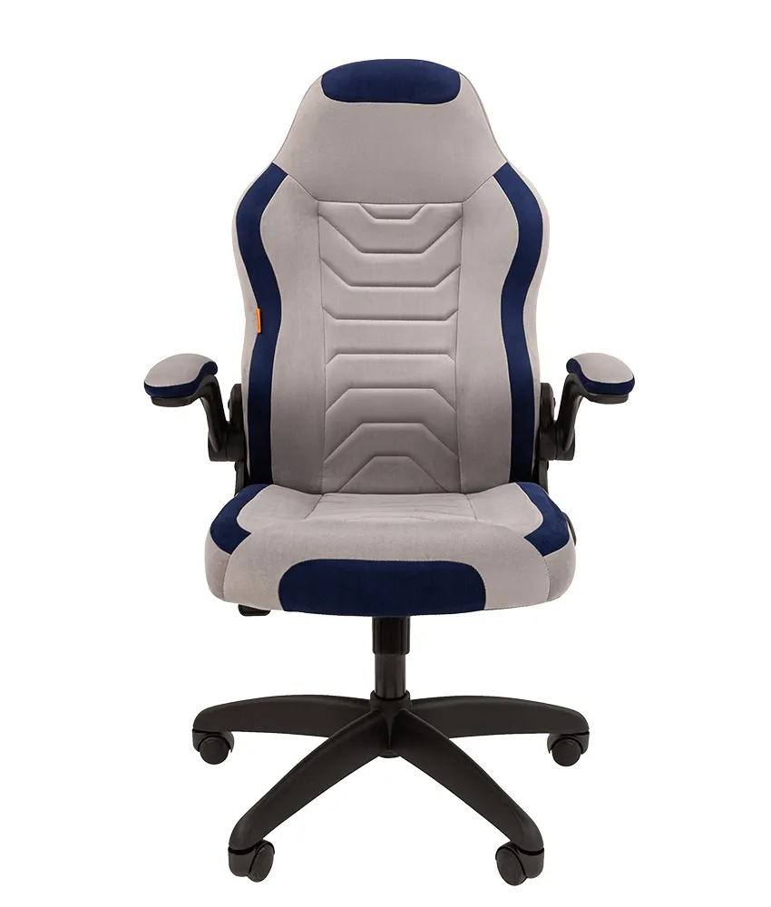 Геймерское кресло Chairman GAME 50 серый / синий