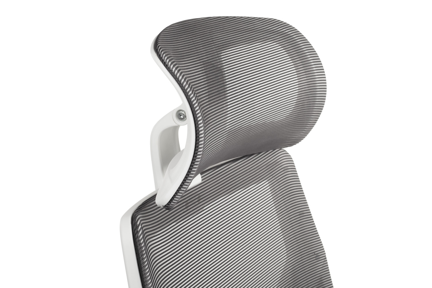Кресло RIVA Chair OLIVER W-203AC белый пластик / серый