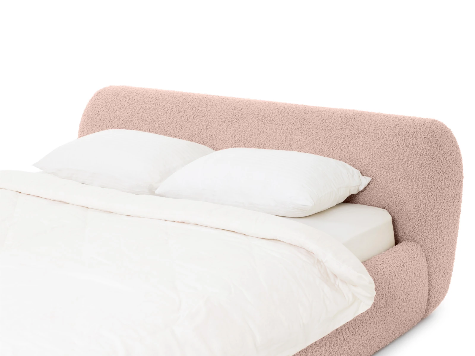 Кровать Sintra 160х200 (букле) розовый 888087