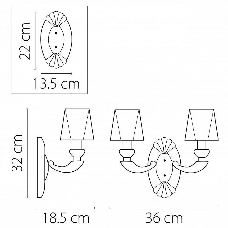 Бра Lightstar Ramo 690622