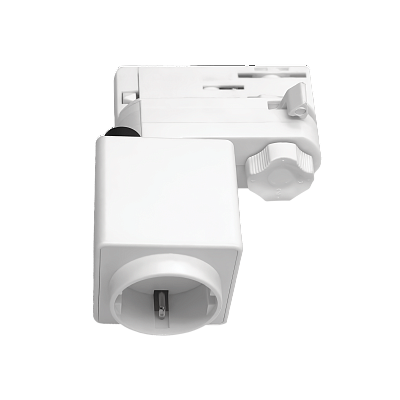 Адаптер Lightstar для светильника с розеткой Shuko к треку 5030xx-R/5040xx-(F)/(R) QUATTRO 594006-WSA белый