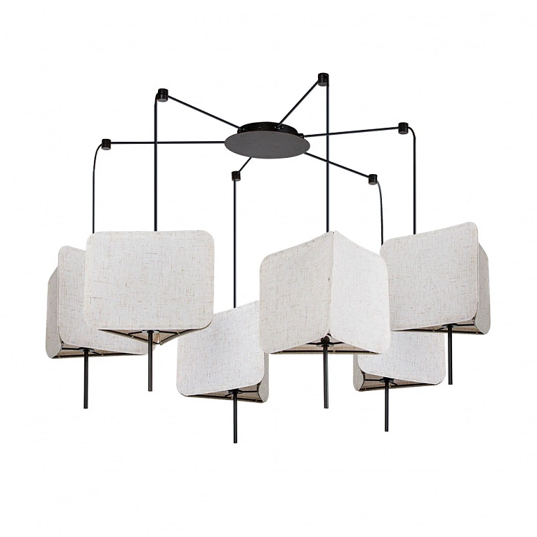 Подвесная люстра ARTE LAMP TRIXIE A7084SP-6BK
