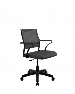 Кресло для персонала Метта ErgoLife Sit Air 24/7 M4-280K - Italy+UMF(X1) /Kb00/Wh00/K15bUMF(M01.B02.G41.W01) (Черный)