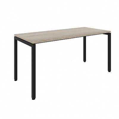 Стол офисный MULTI-OFFICE СТИЛ (Steel) 160х70х76 дуб светлый / антрацит