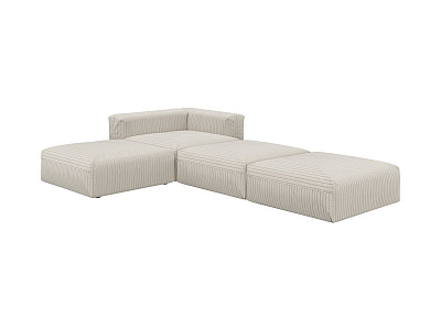 Модульный диван Sorrento (композиция 15) мех