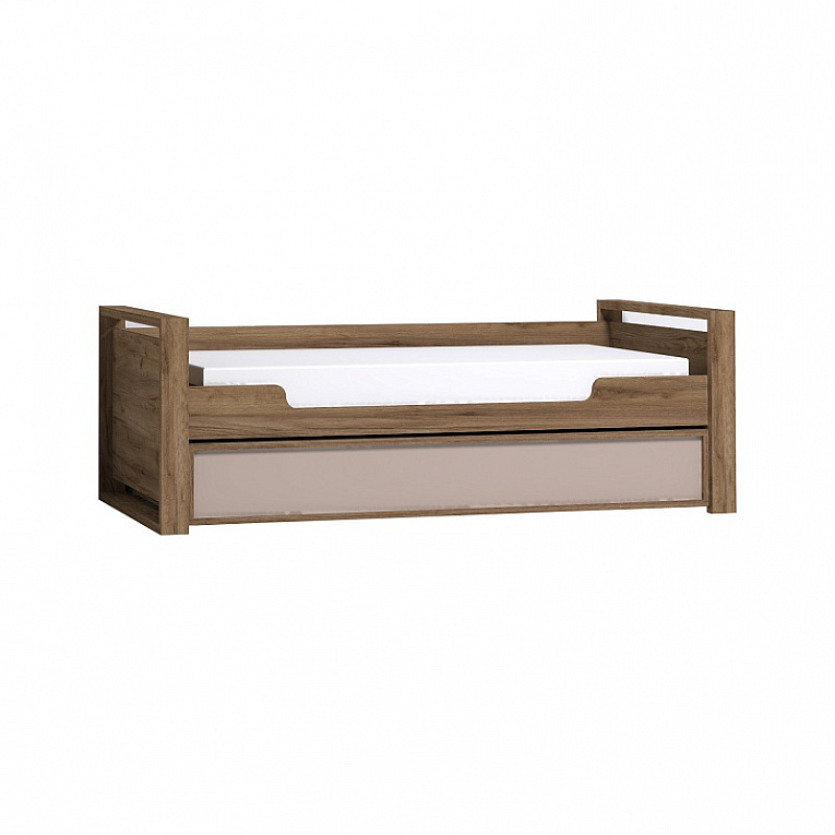 Кровать Nature 80 Дуб табачный Craft Мокко