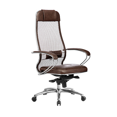 Эргономичное кресло SAMURAI SL-1.04 MPES Темно-коричневый