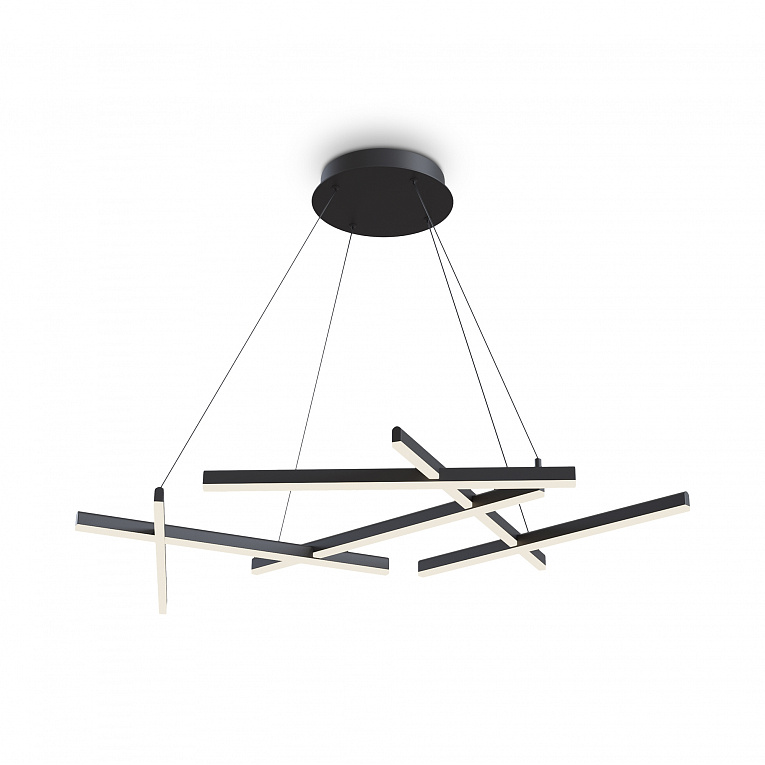 Подвесная люстра Maytoni Line / Лайн MOD016PL-L80BK