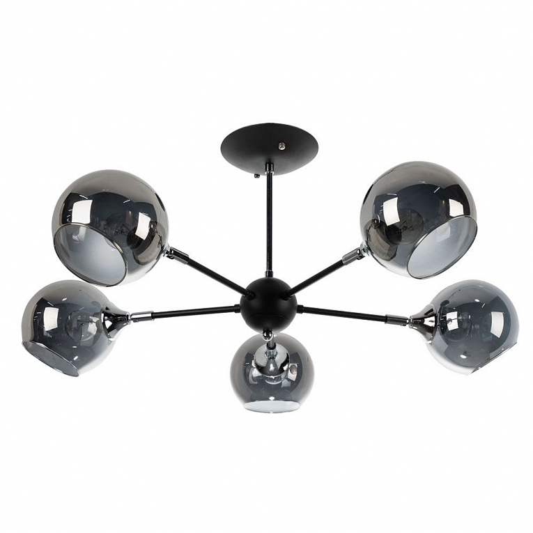 Люстра на штанге Arte Lamp LAGOS A2708PL-5BK