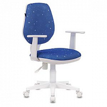 Кресло детское BRABIX Fancy MG-201W синий Cosmos 532408