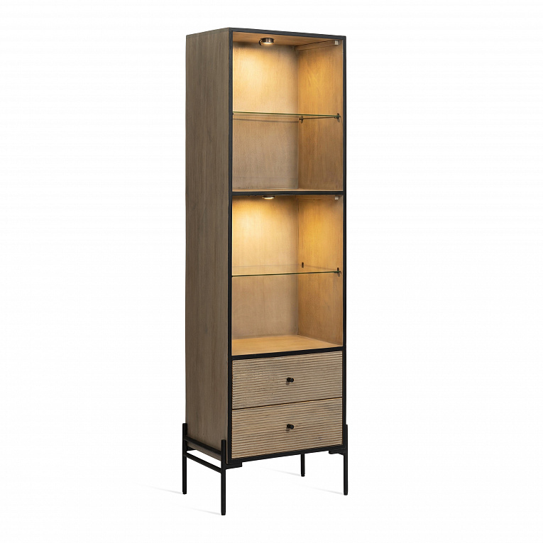 Витрина Secret de Maison Вайтвуд/Whitewood (мод.7903) Античный белый / Черный