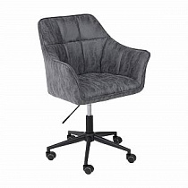Кресло поворотное Barren винтажный серый ткань 83451