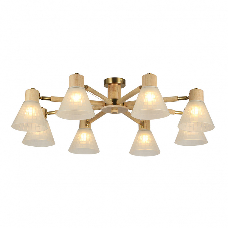 Люстра на штанге ARTE LAMP MELEPH A4096PL-8BR