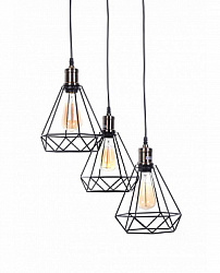 Подвесной светильник Lumina Deco cobi LDP 11609-3 BK