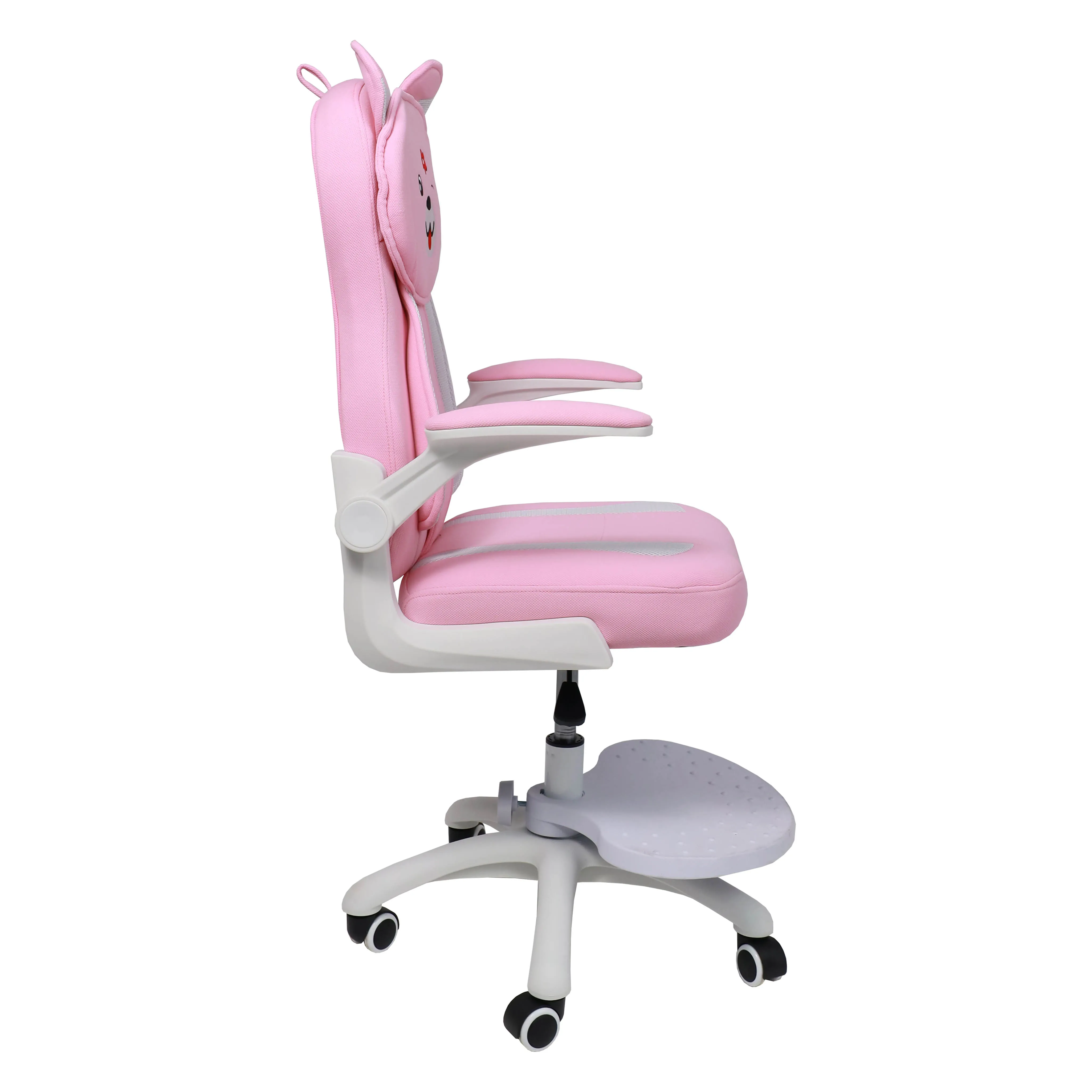 Кресло компьютерное детское RAVEL ткань розовый 102548